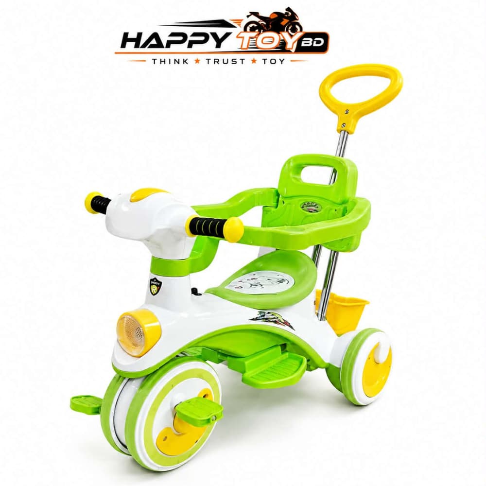 Bergate Safety Guard Kids Tricycle with Parent Handle