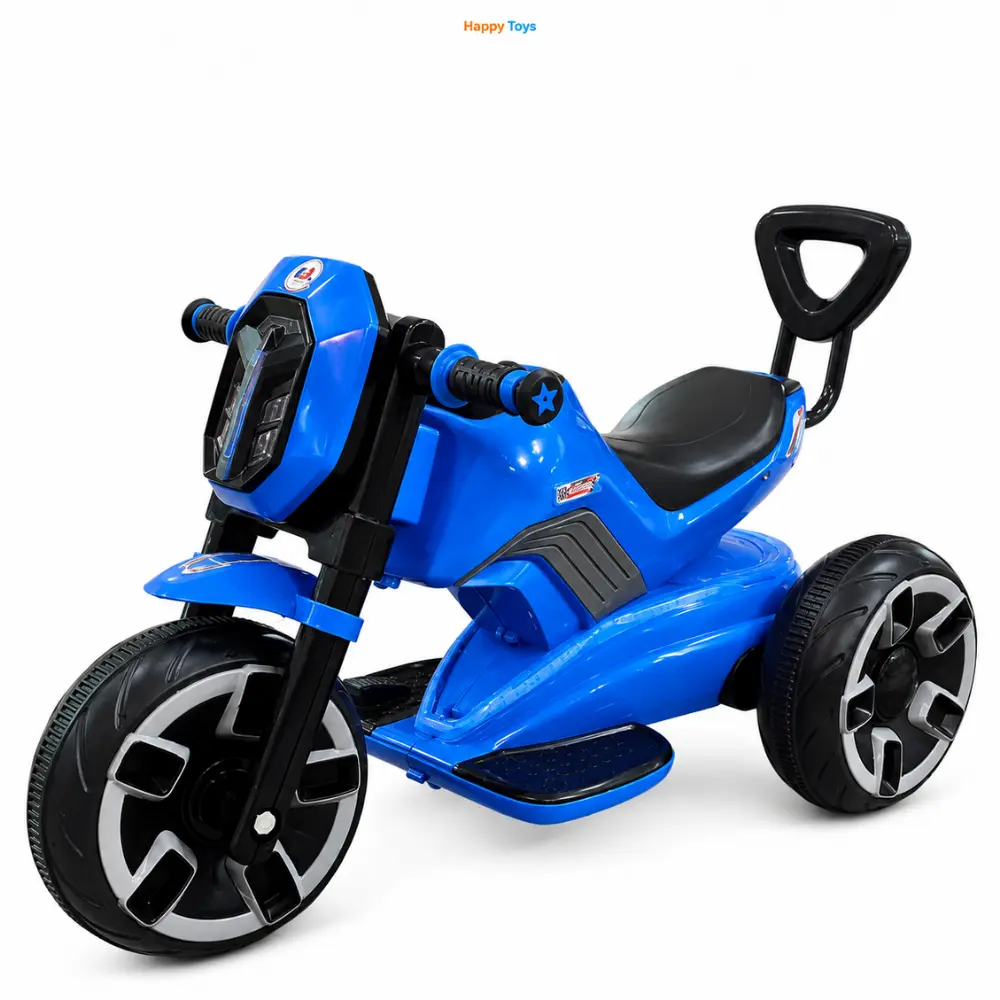 Kids Bullet Electric Bike with 6V Rechargeable Battery and Three Wheel Design